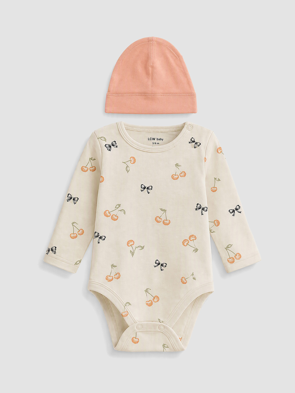 Baby Girl Beige Set-1