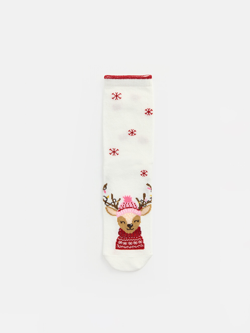 5 Pack New Year Themed Girls' Ankle Socks-3