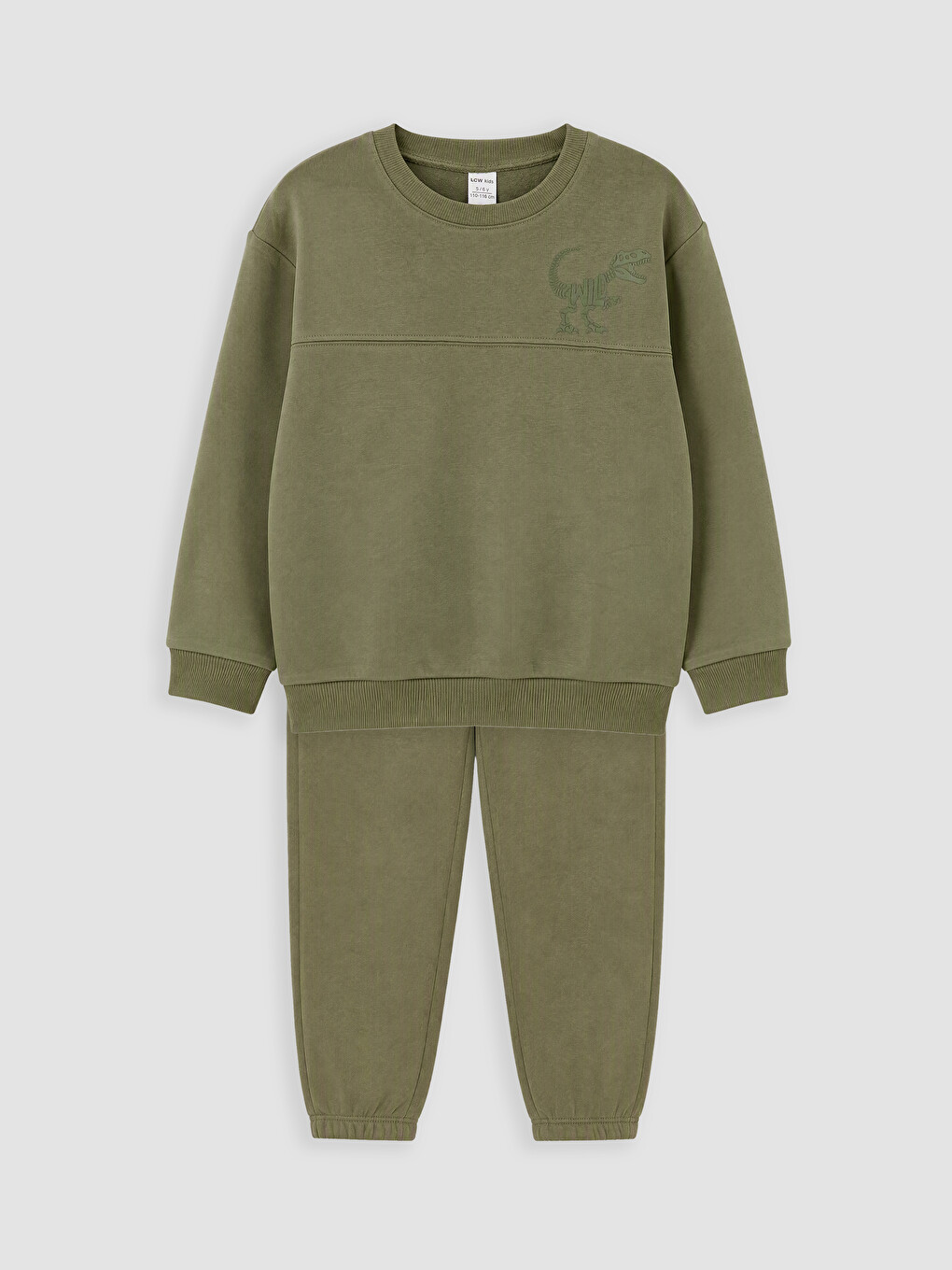 Printed Boys' Thick Tracksuit