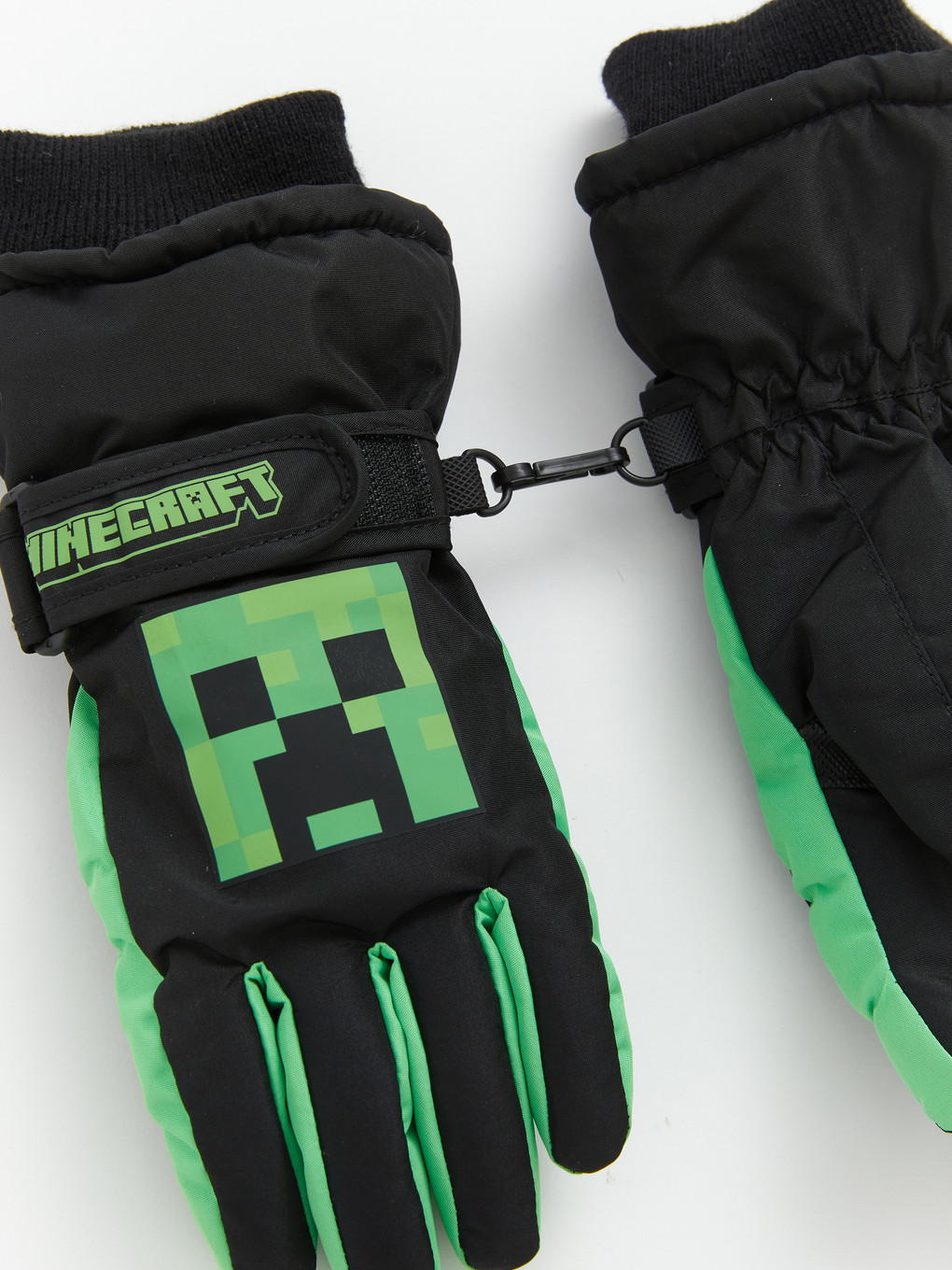 Minecraft Printed Boys' Gloves-1
