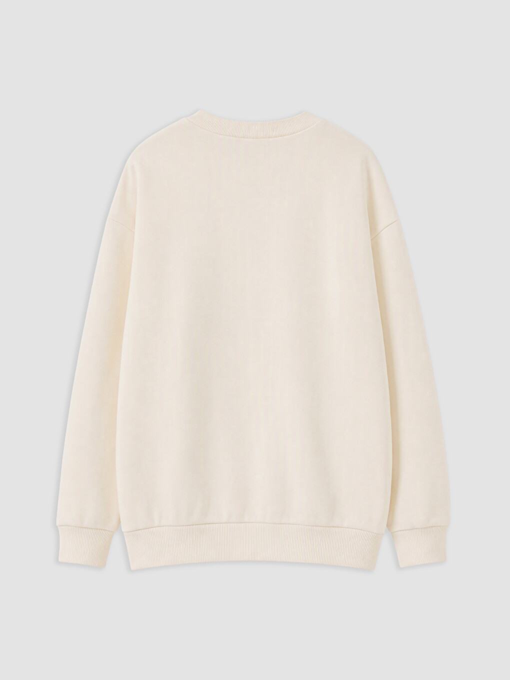 Girl Ecru Sweatshirt-1