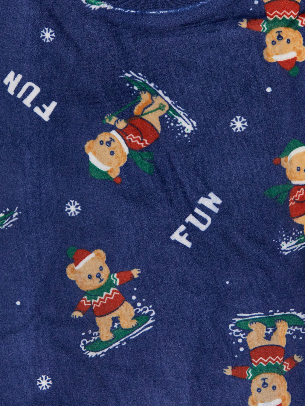 New Year Themed Boys' Velvet Pyjamas Set-2