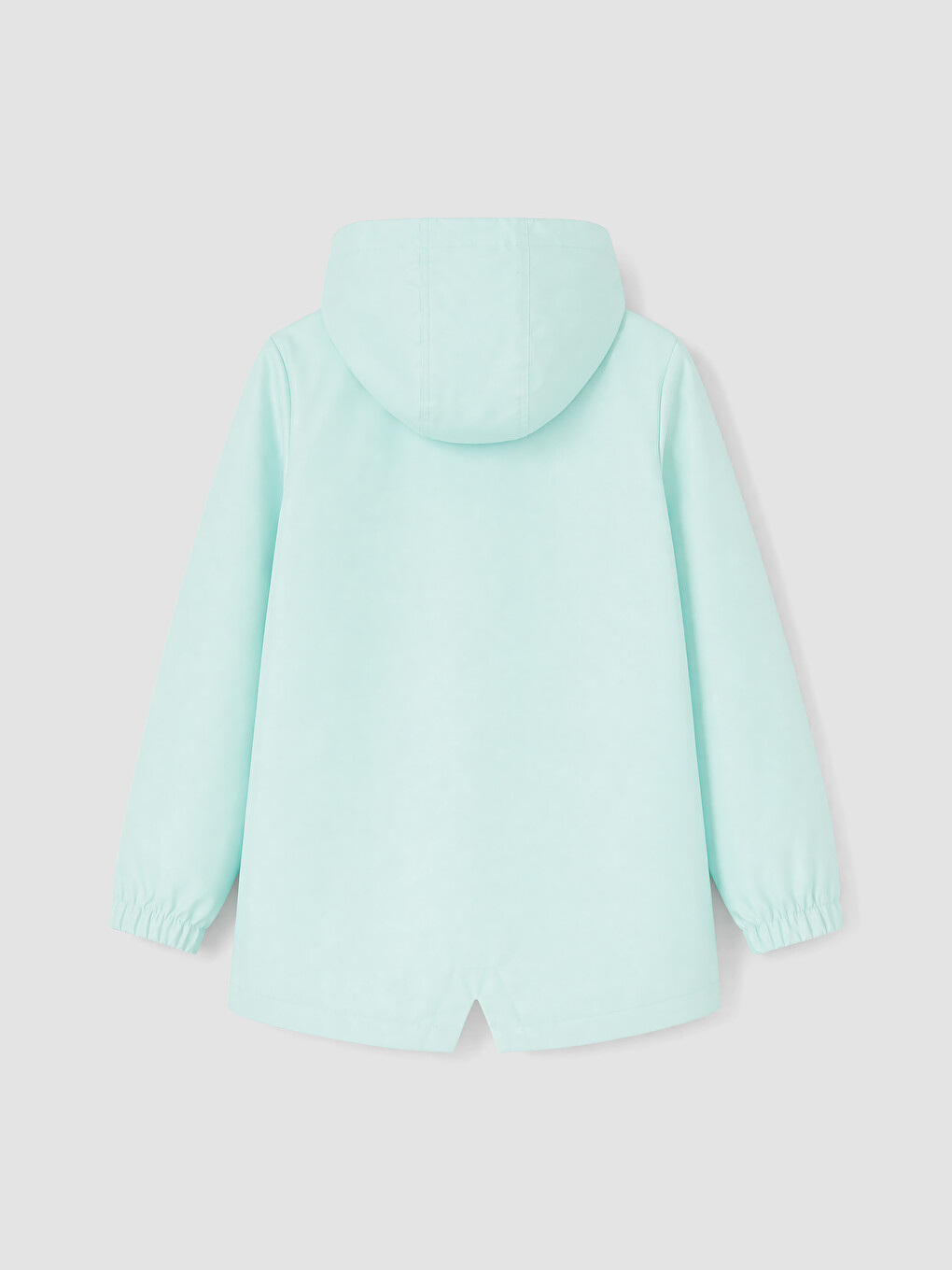 Hooded Girls' Raincoat-3