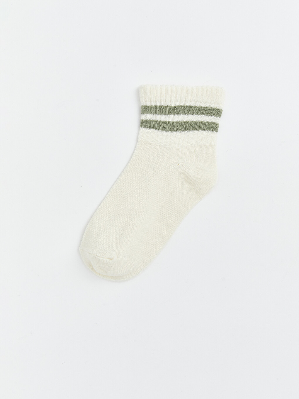 Boy Ecru Ankle Socks-1