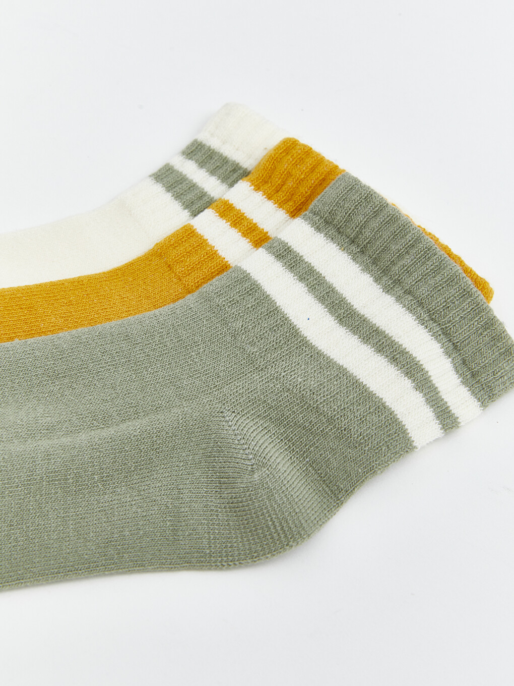 Boy Ecru Ankle Socks-2
