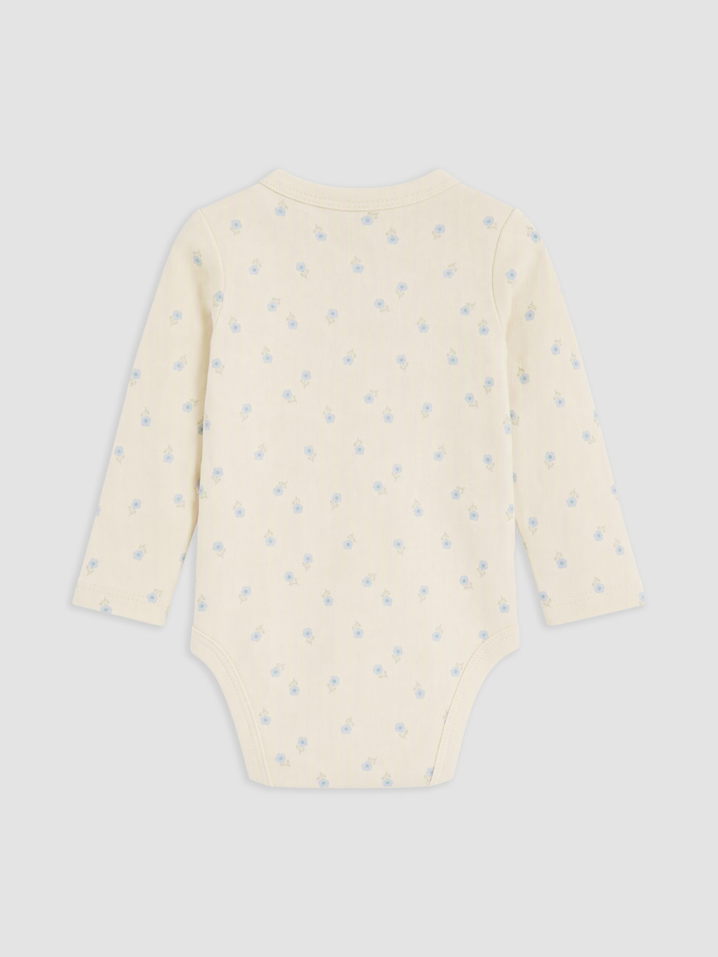 Body Bébé Imprimé À Col Croisé Pour Bébé Fille, Lot De 2-4