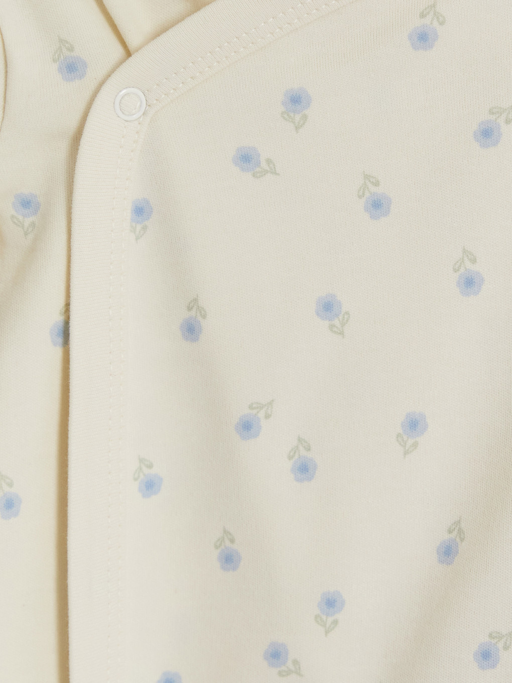 Body Bébé Imprimé À Col Croisé Pour Bébé Fille, Lot De 2-6