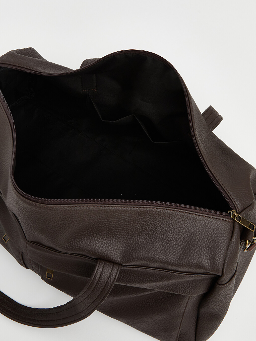 Faux Leather Woman Gym Bag-1