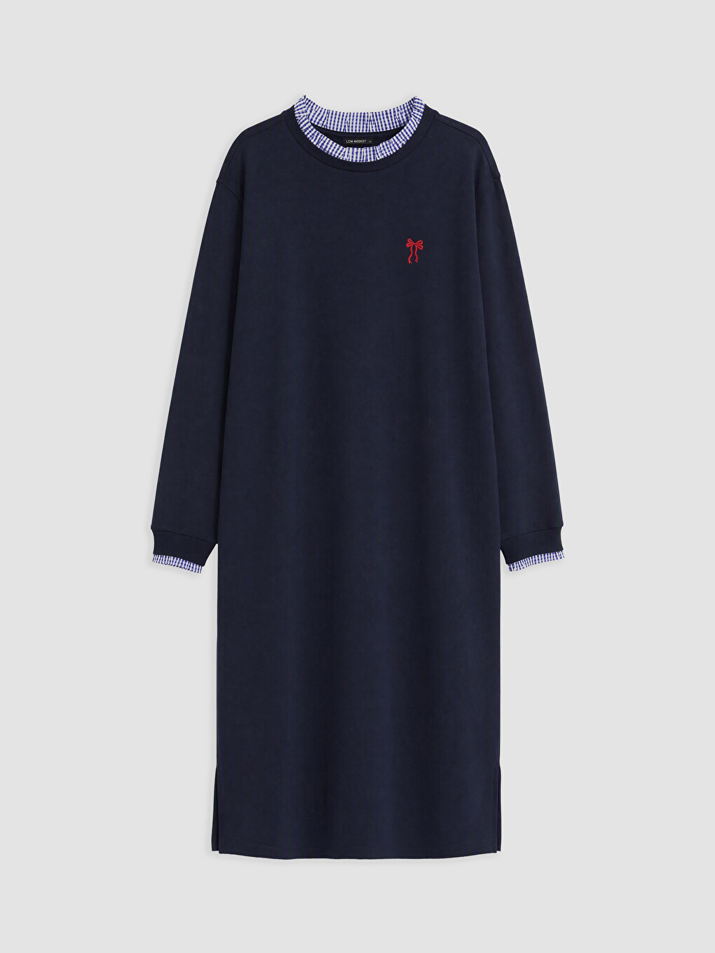 Woman Navy Dress-4