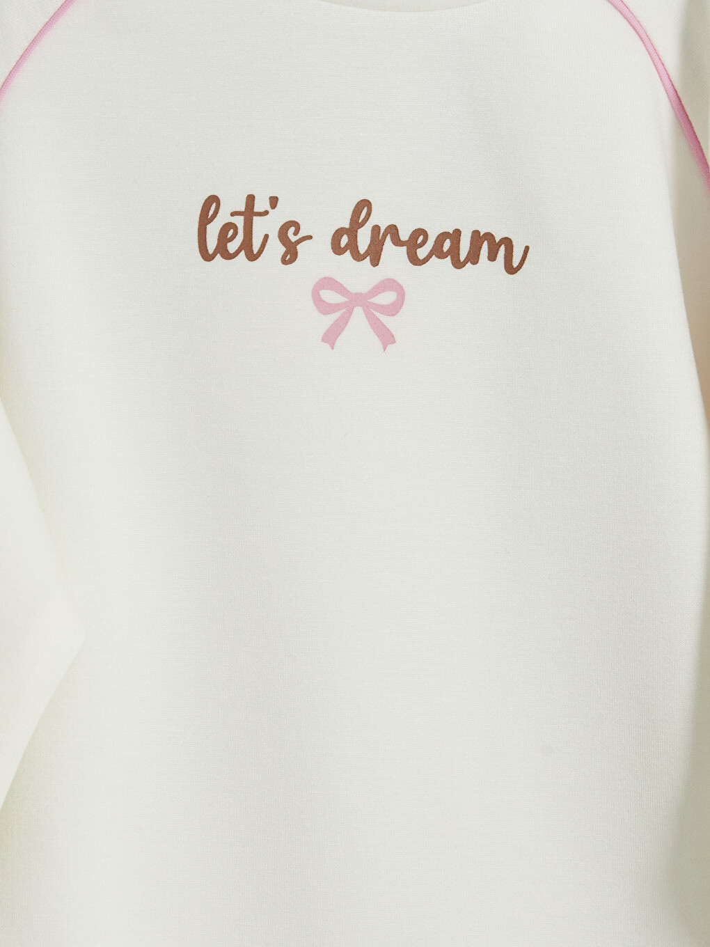 Crew Neck Printed Girls' Set-2