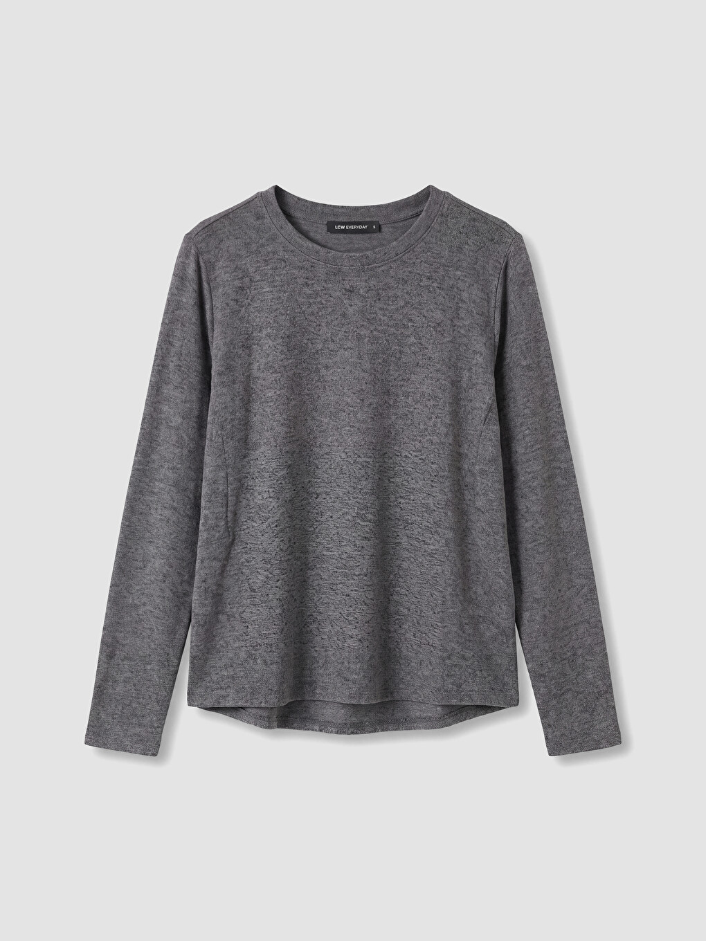 T-shirt Oversize Me Jakë Të Rrumbullakët Për Gra-4