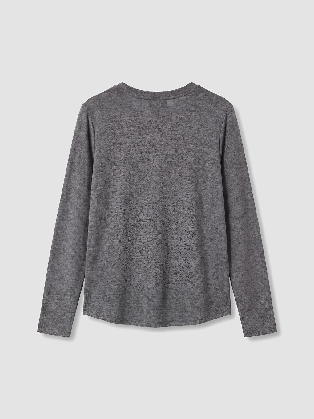 T-shirt Oversize Me Jakë Të Rrumbullakët Për Gra-6