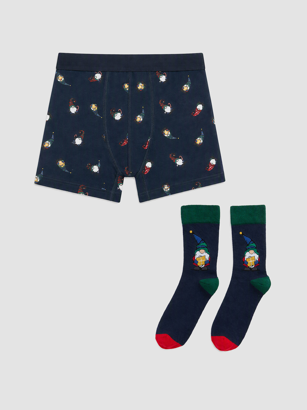 New Year Themed Men's Boxer And Socks
