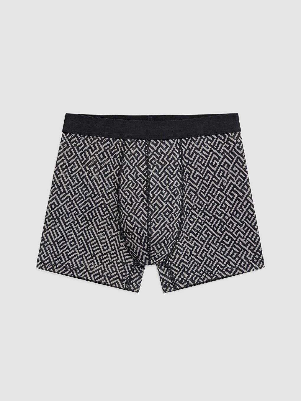 Man Black Boxer Briefs-3