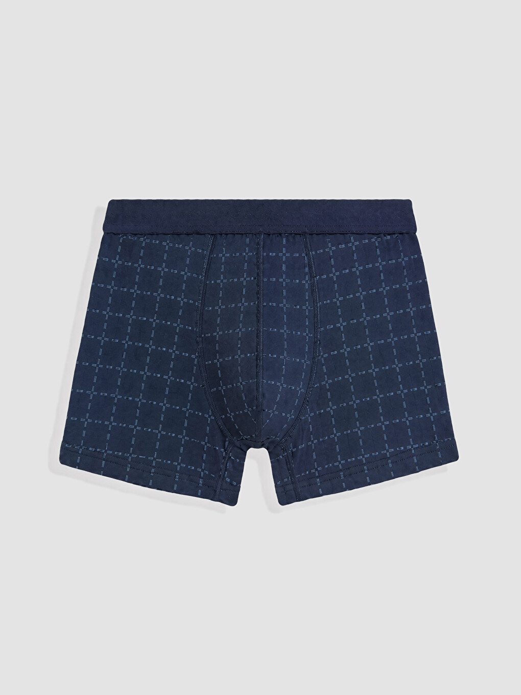 Man Navy Boxer Briefs-2