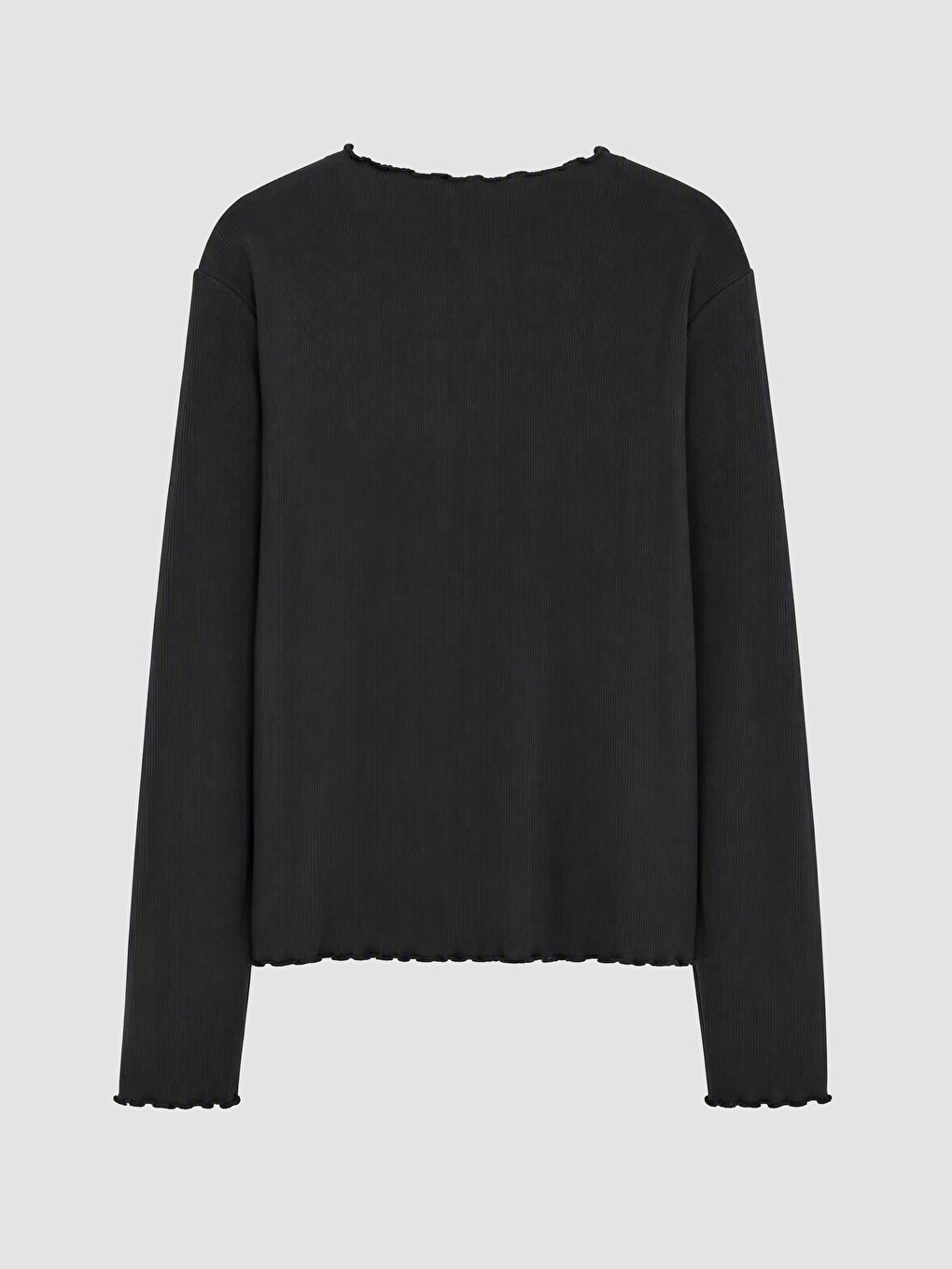Ribbed Girls' T-shirt-2