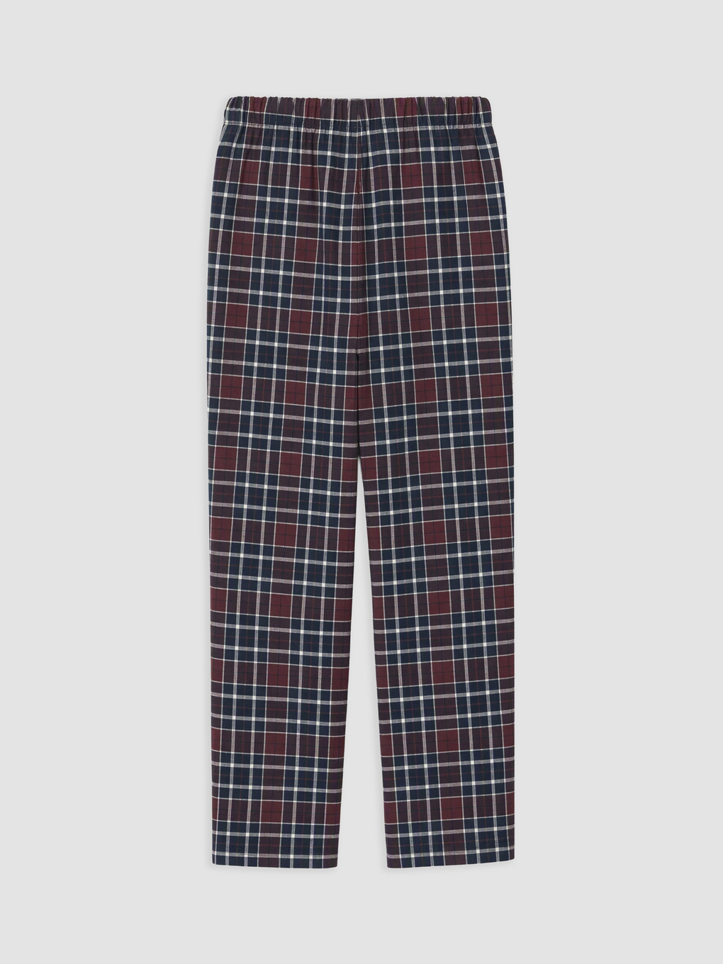 Plaid Men's Pyjamas Set-7