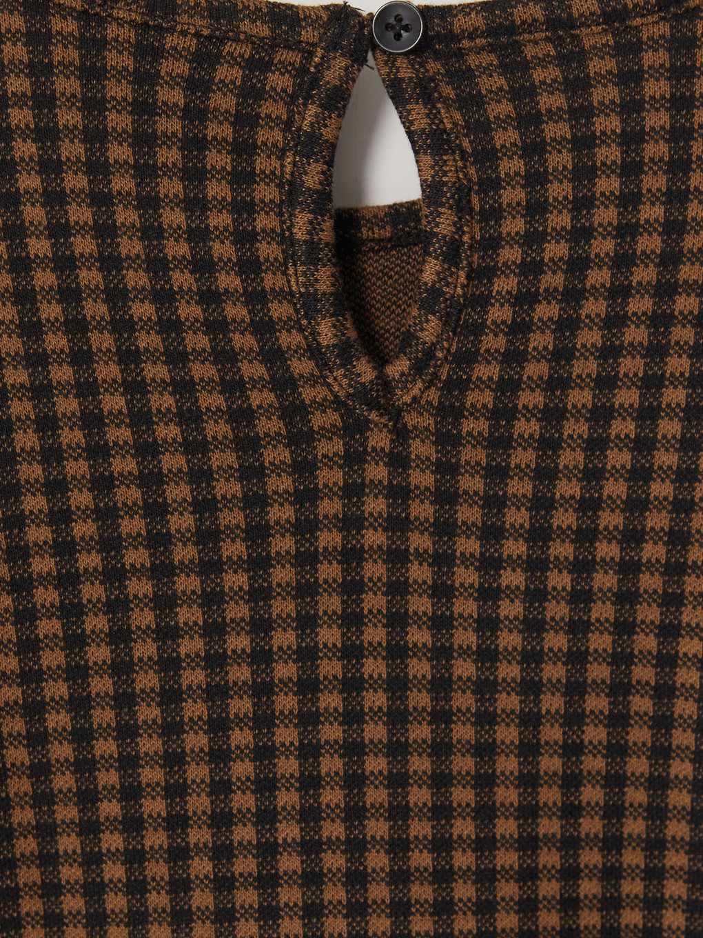 Bowed Plaid Girls' Dress-3