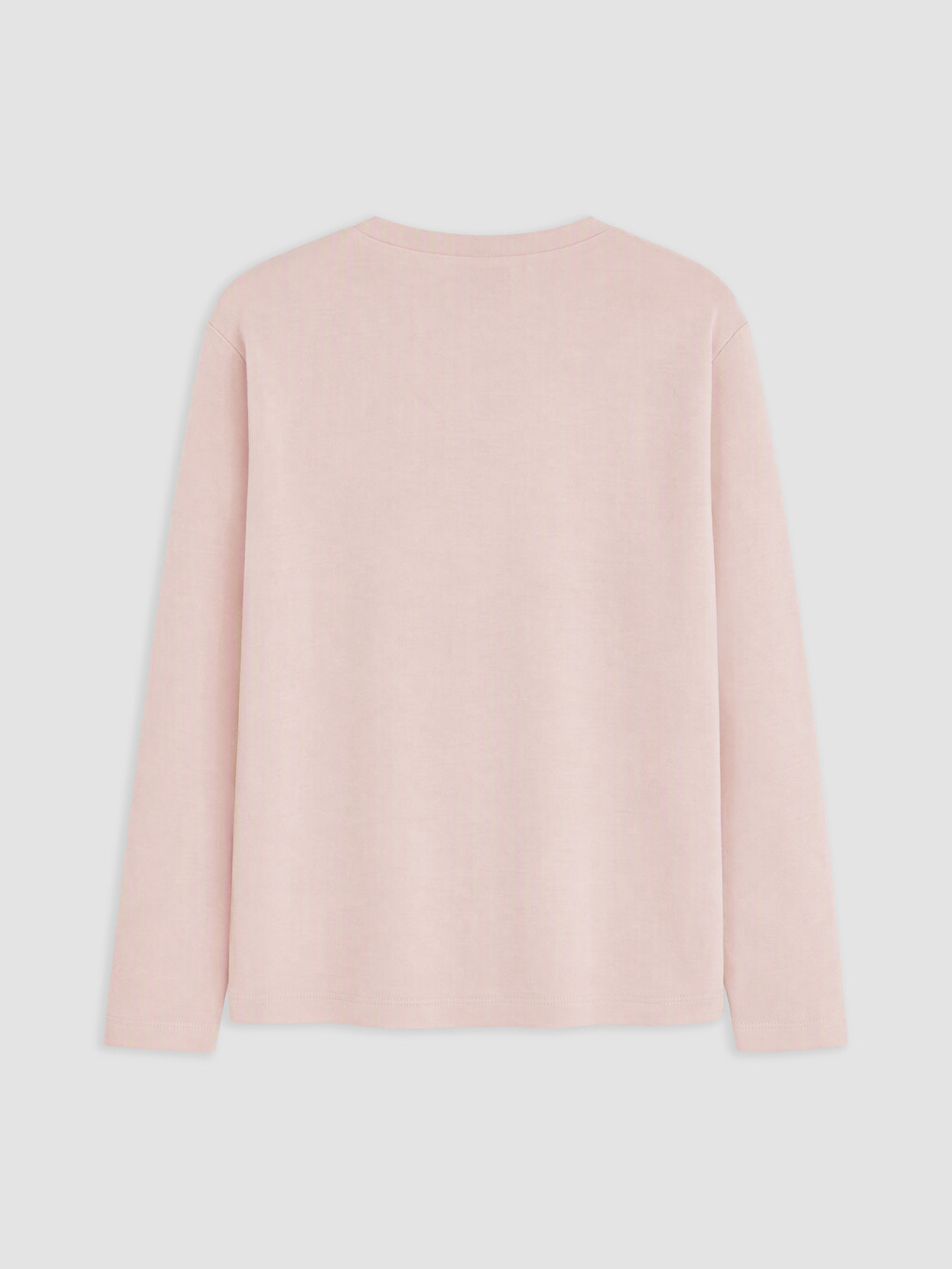 Crew Neck Girls' T-shirt-1