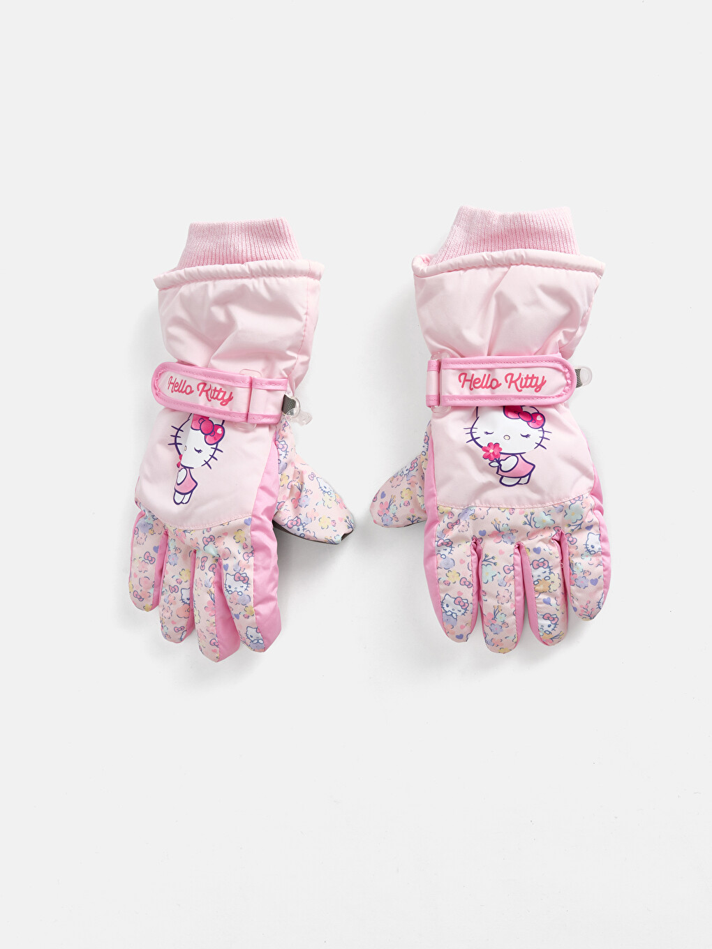 Hello Kitty Принтті Қыздарға Арналған Қолғаптар