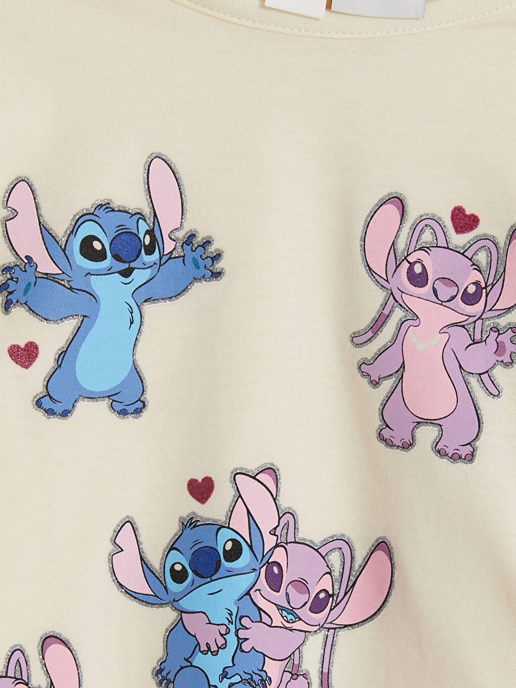 تيشيرت مطبوع للبنات من Lilo & Stitch عبوة من 2 قطع-2