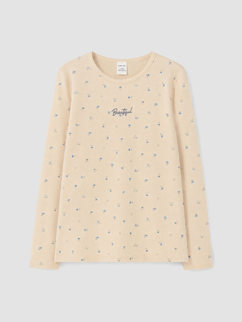 2 Pack Crew Neck Girls' T-shirt-1