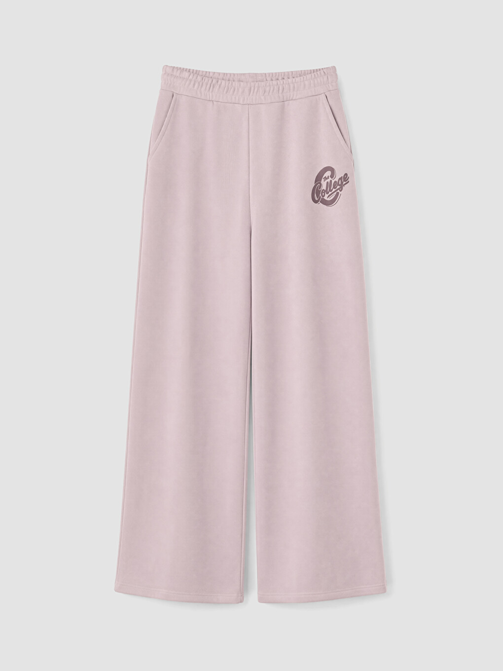 Woman Lilac Sweatpants-4