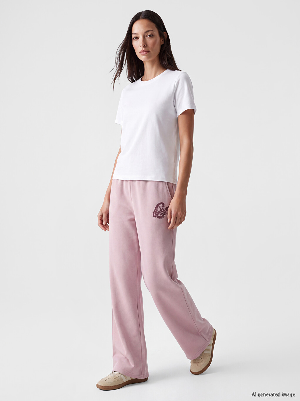 Woman Lilac Sweatpants