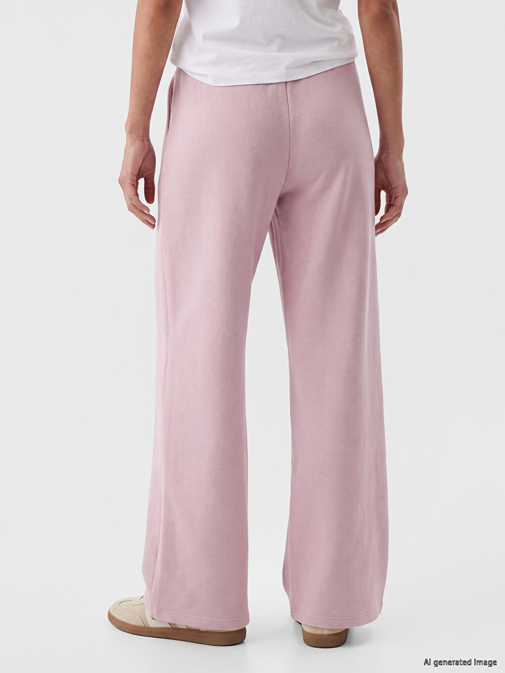 Woman Lilac Sweatpants-3