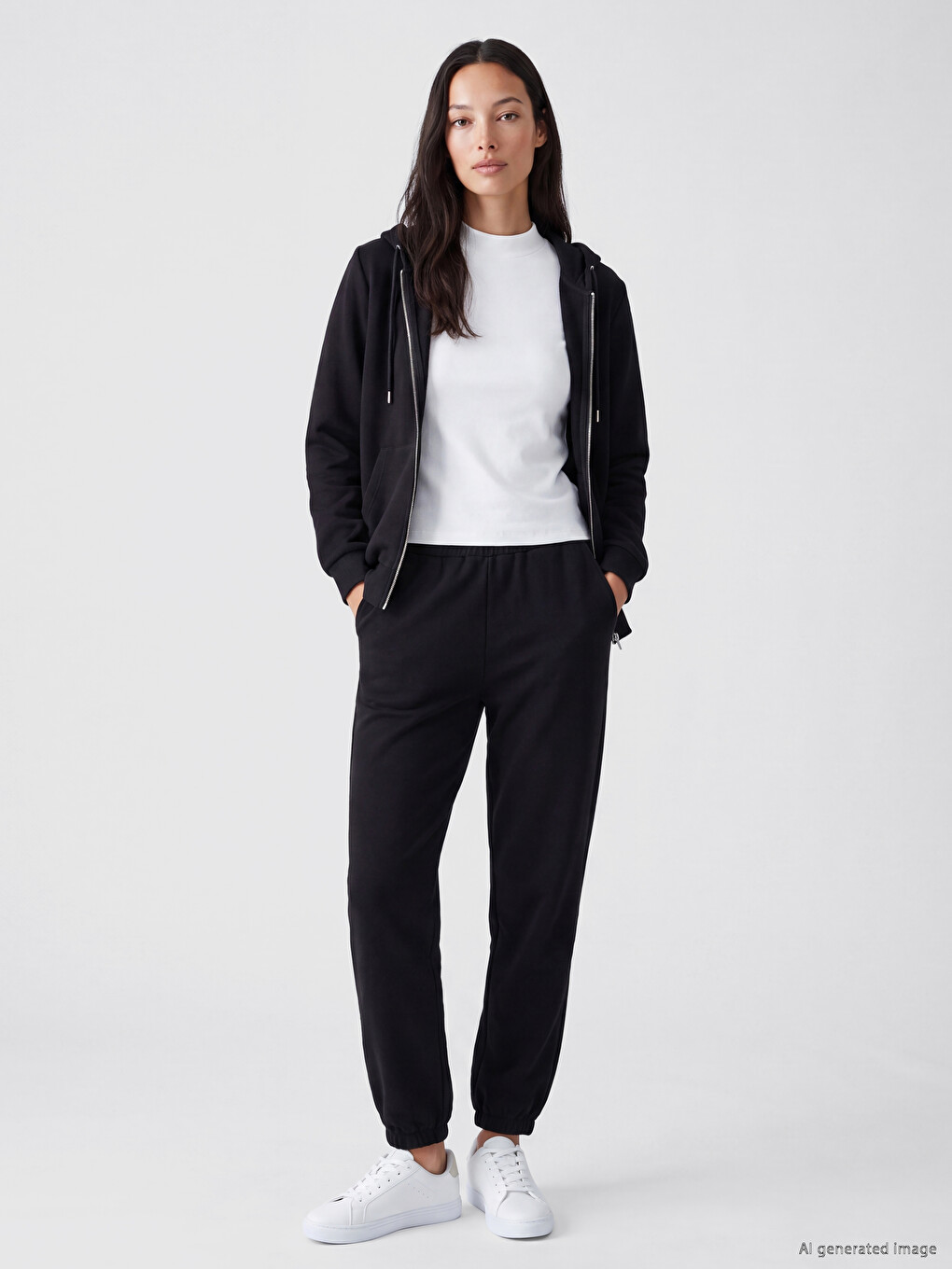 Elastic Waist Women's Jogger Sweatpants