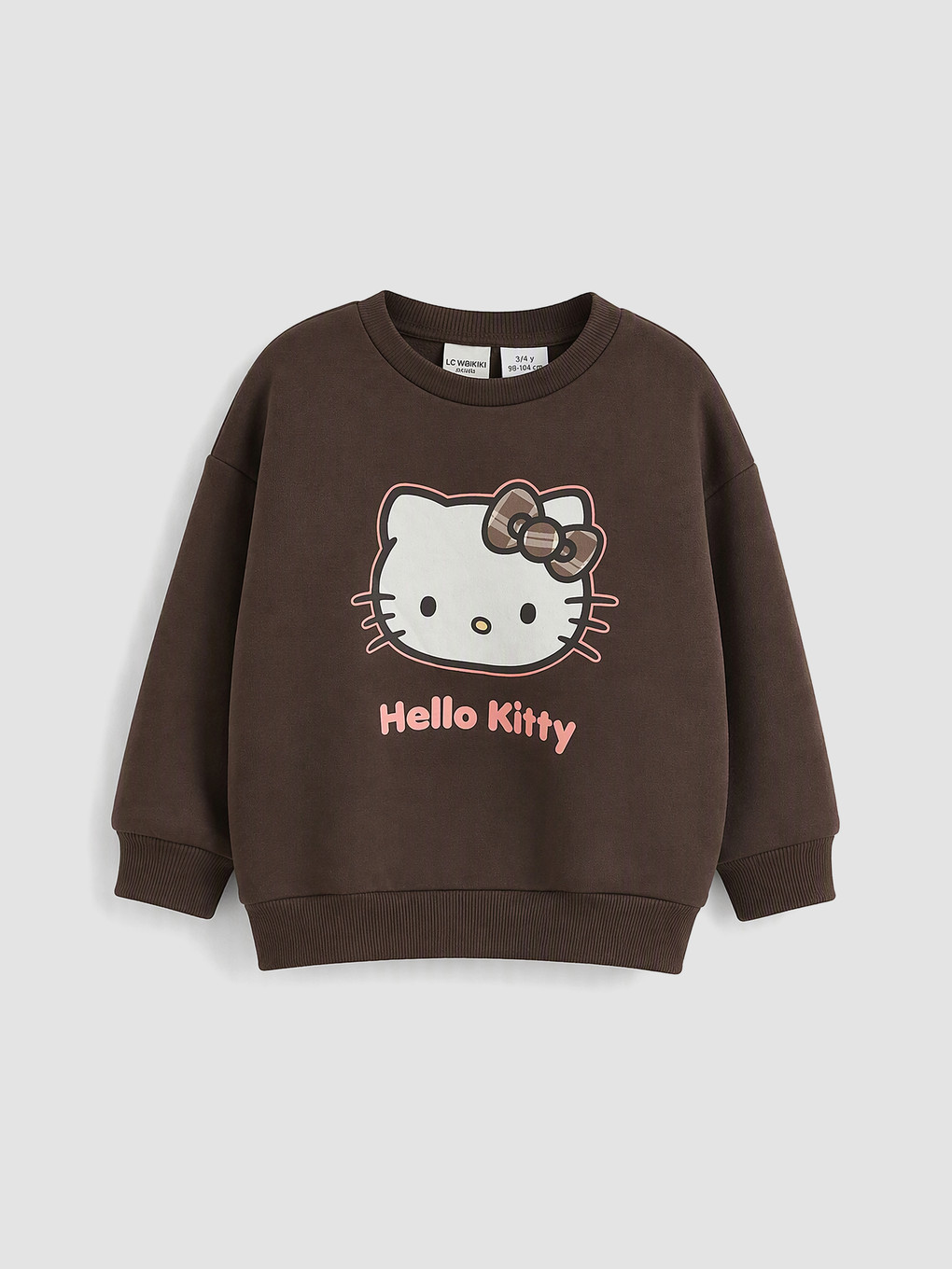 طقم بناتي مطبوع من Hello Kitty-1