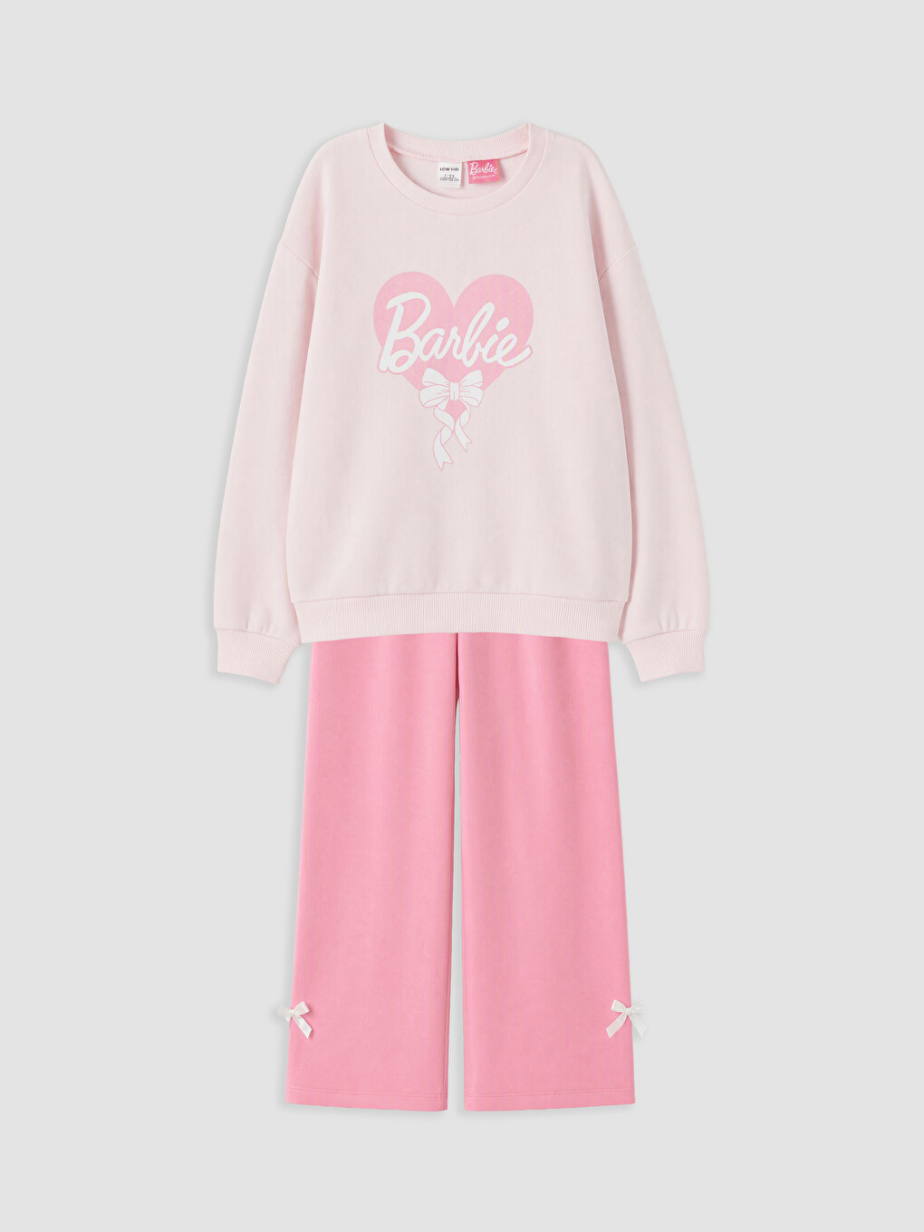 طقم بنات مطبوع Barbie