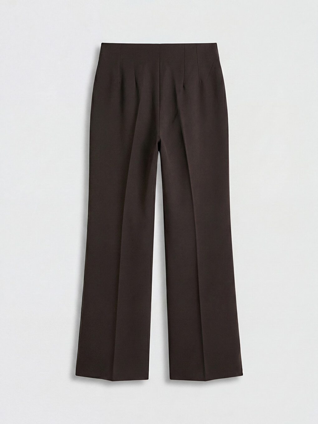 High Waist Slim Fit Women's Trousers-5
