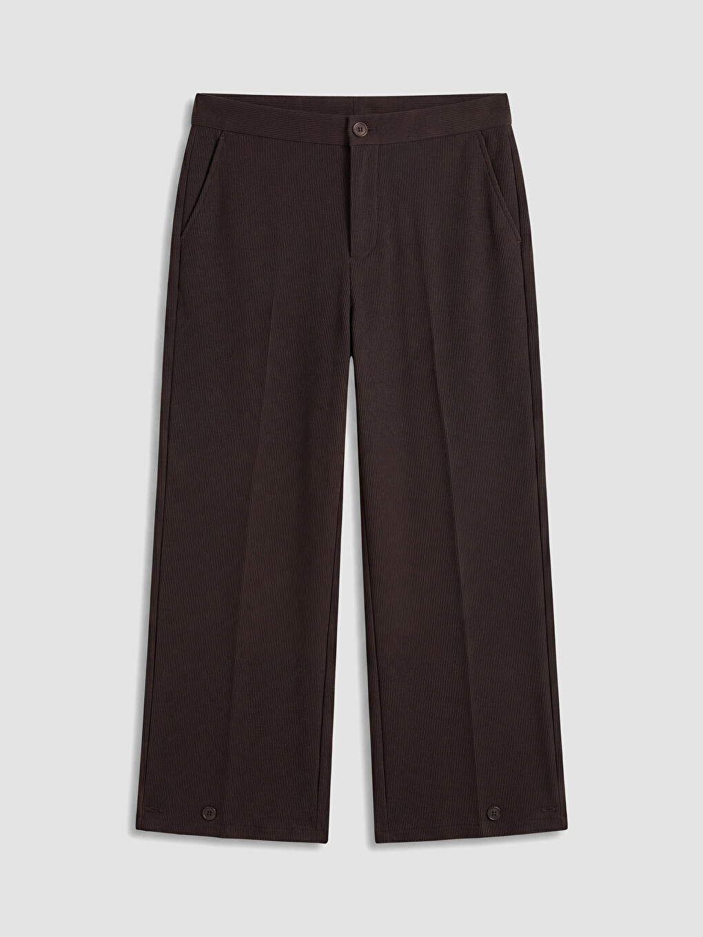 Woman Brown Trousers-3