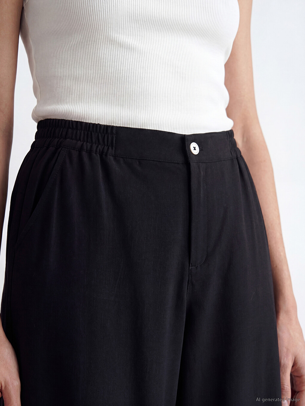 Woman Black Trousers-2
