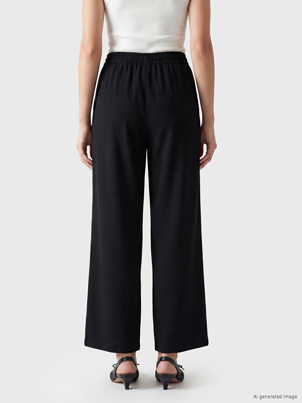 Woman Black Trousers-3