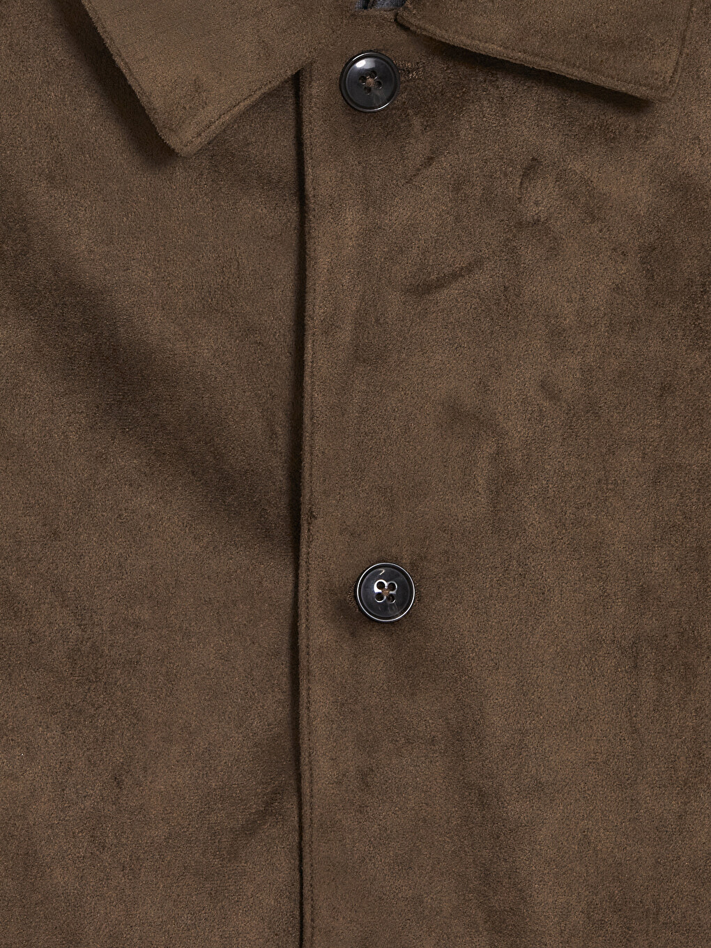 Kahverengi Regular Fit Süet Görünümlü Erkek Blazer Ceket-6