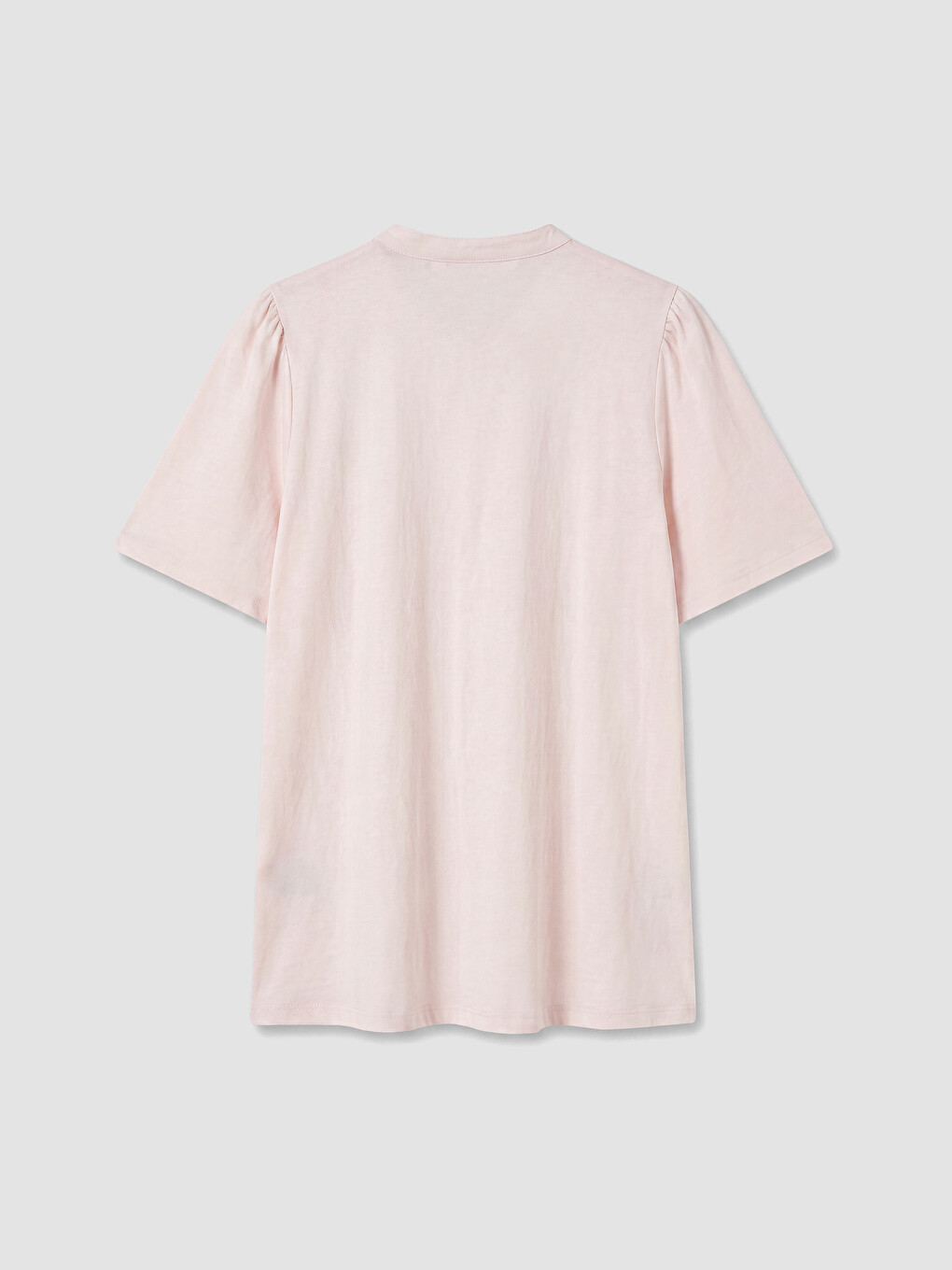 Pembe Hakim Yaka Nakışlı Hamile Şortlu Pijama Takımı-8