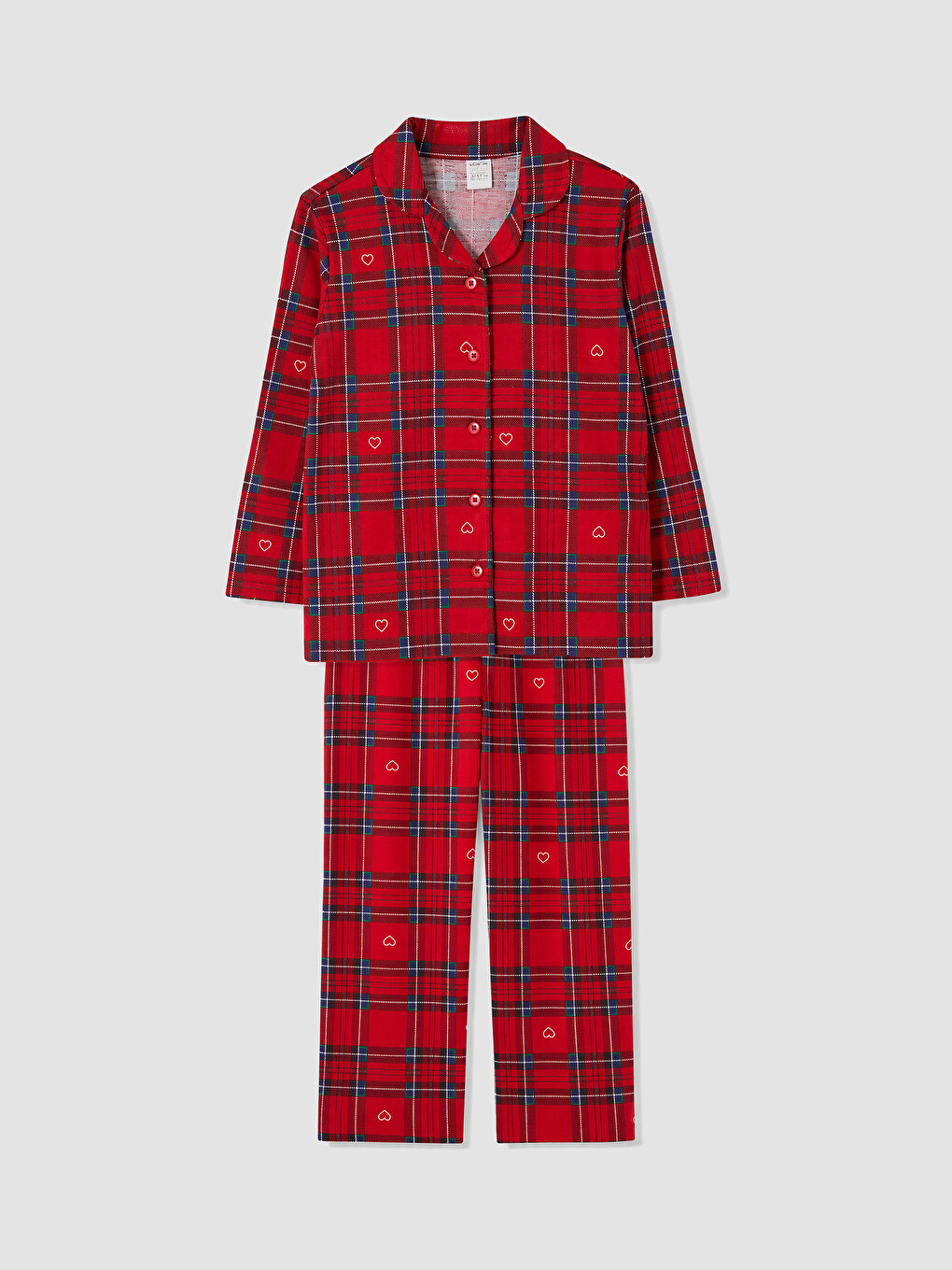 New Year Themed Girls' Pyjamas Set