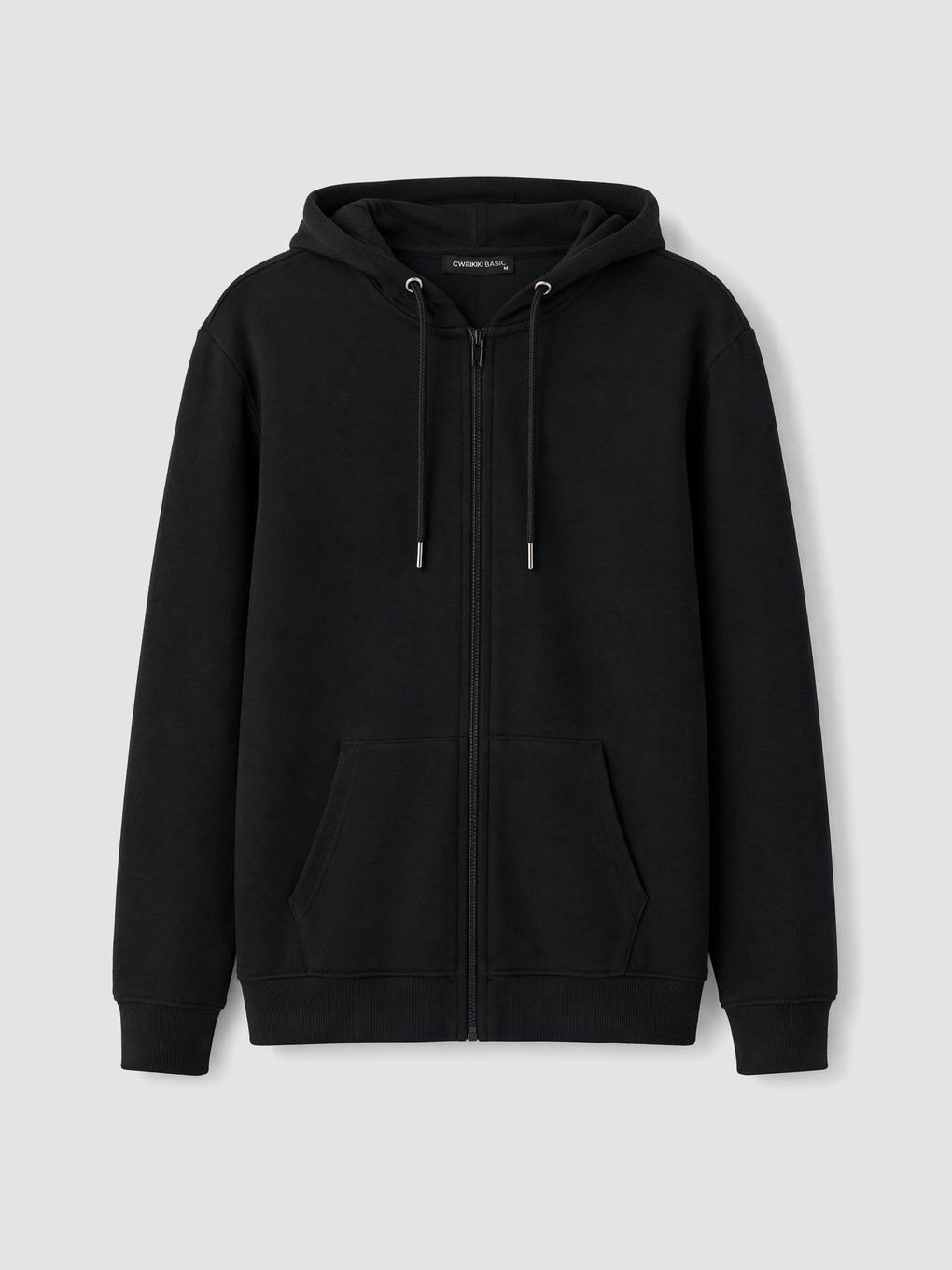 Hooded Men's Zip-up Sweatshirt-4