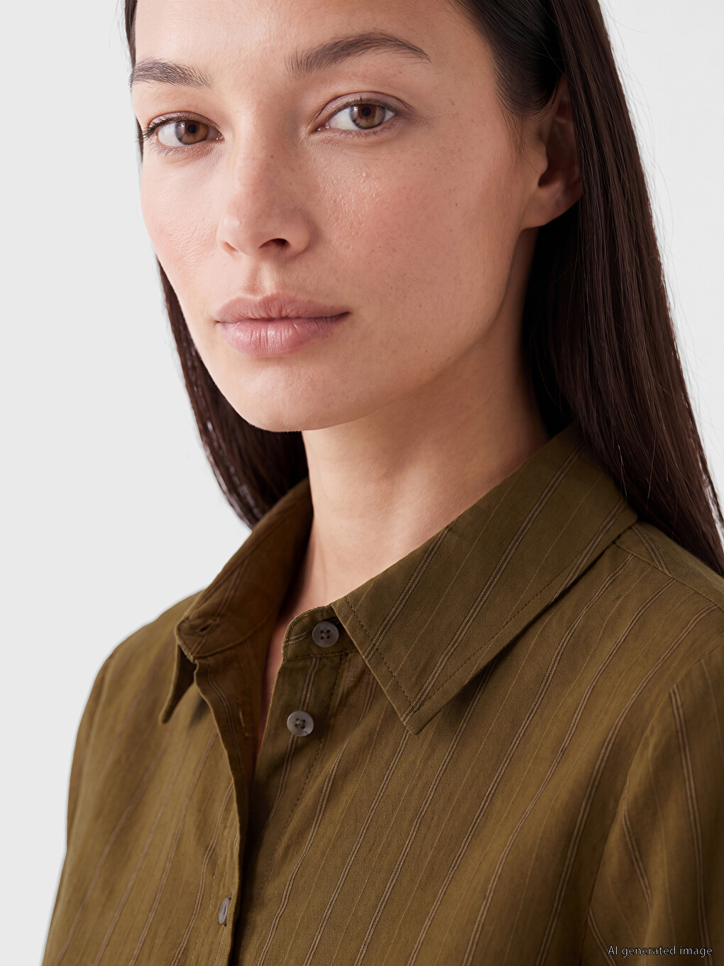 Striped Women's Shirt-2