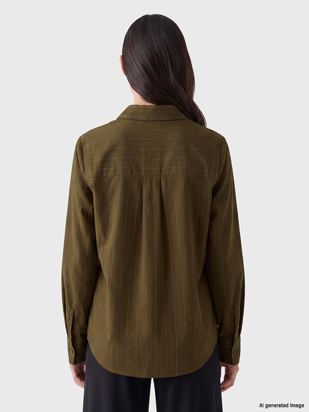 Striped Women's Shirt-3
