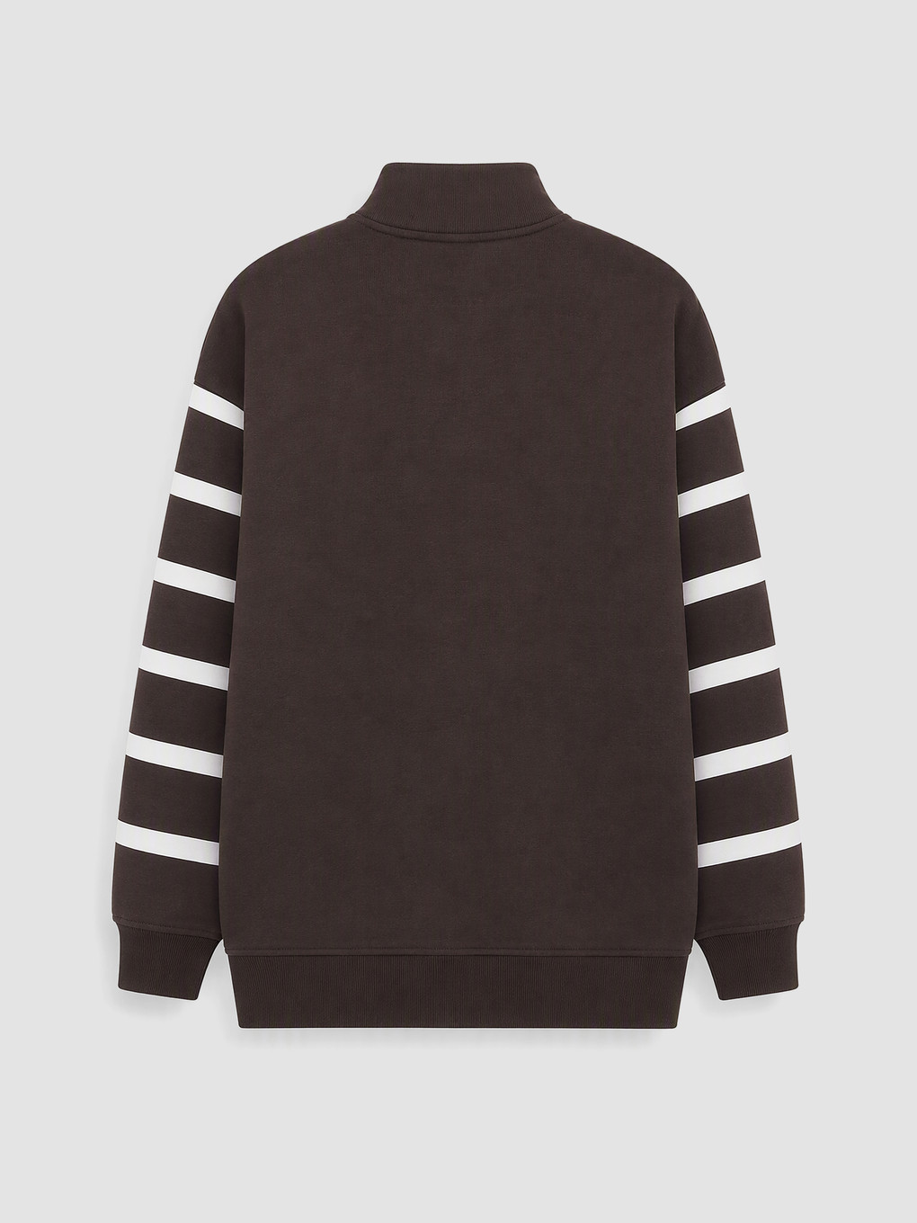 Dik Yaka Kadın Sweatshirt Tunik-1