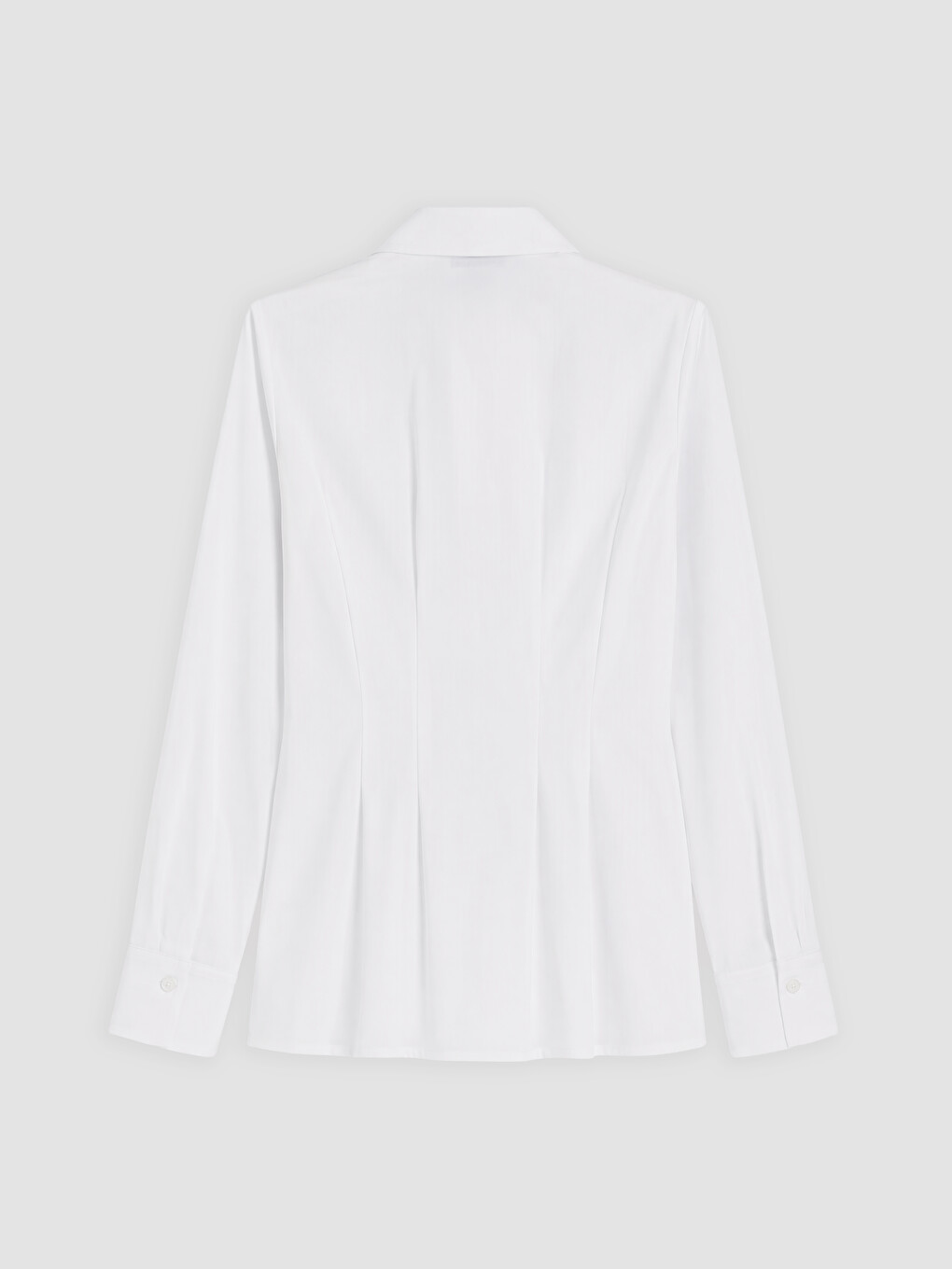 Pleated Peplum Women's Shirt-1