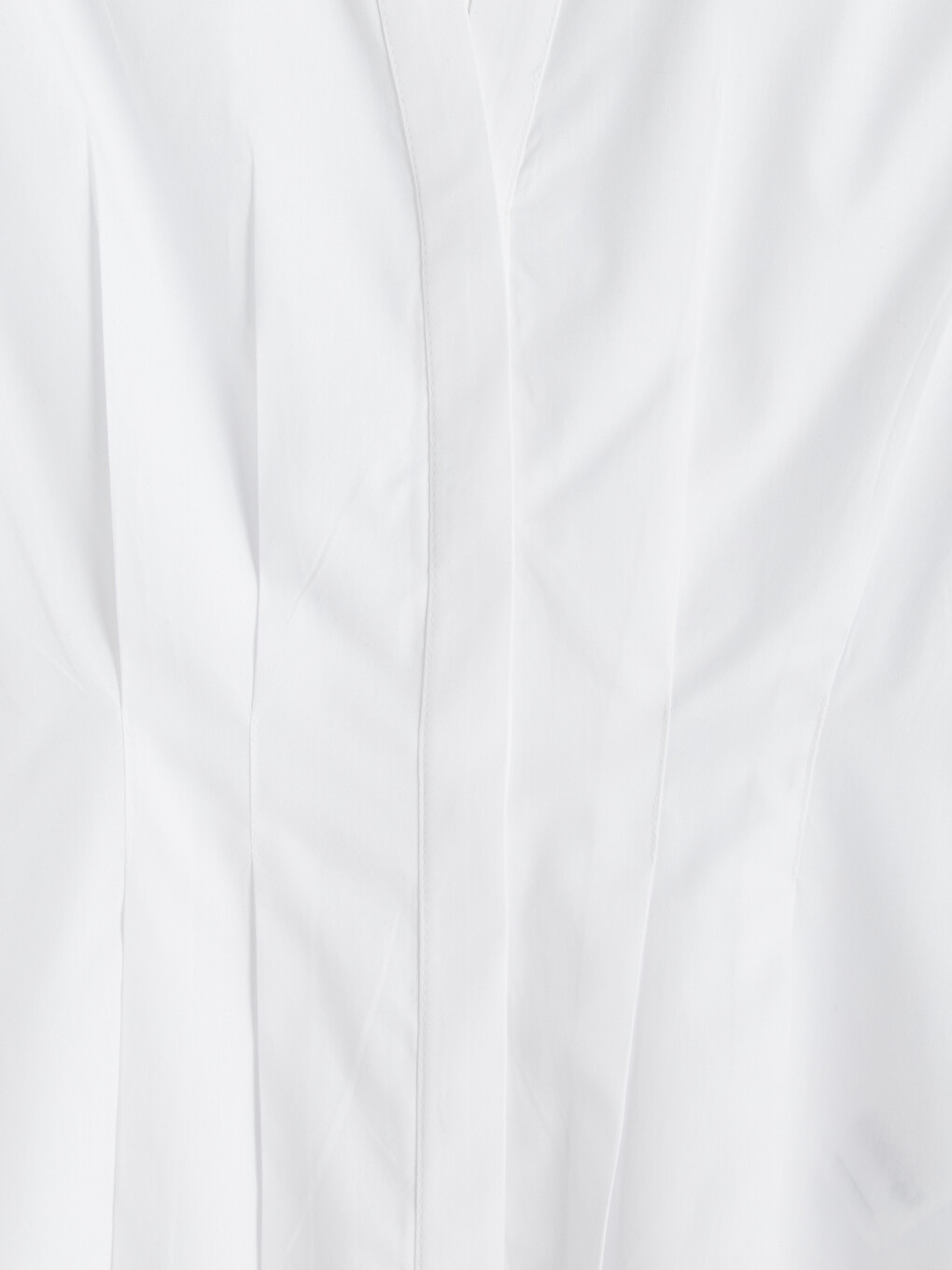 Pleated Peplum Women's Shirt-2