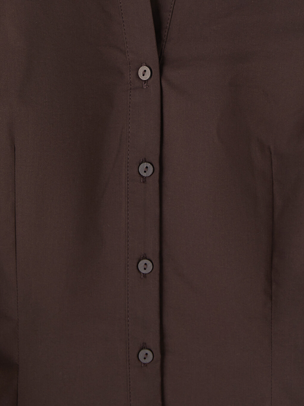 Kahverengi Regular Fit Kadın Gömlek-6