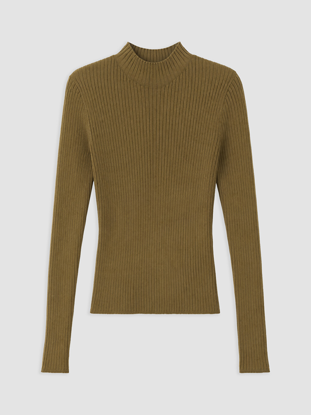 Mock Turtleneck Women's Knitwear Sweater-4