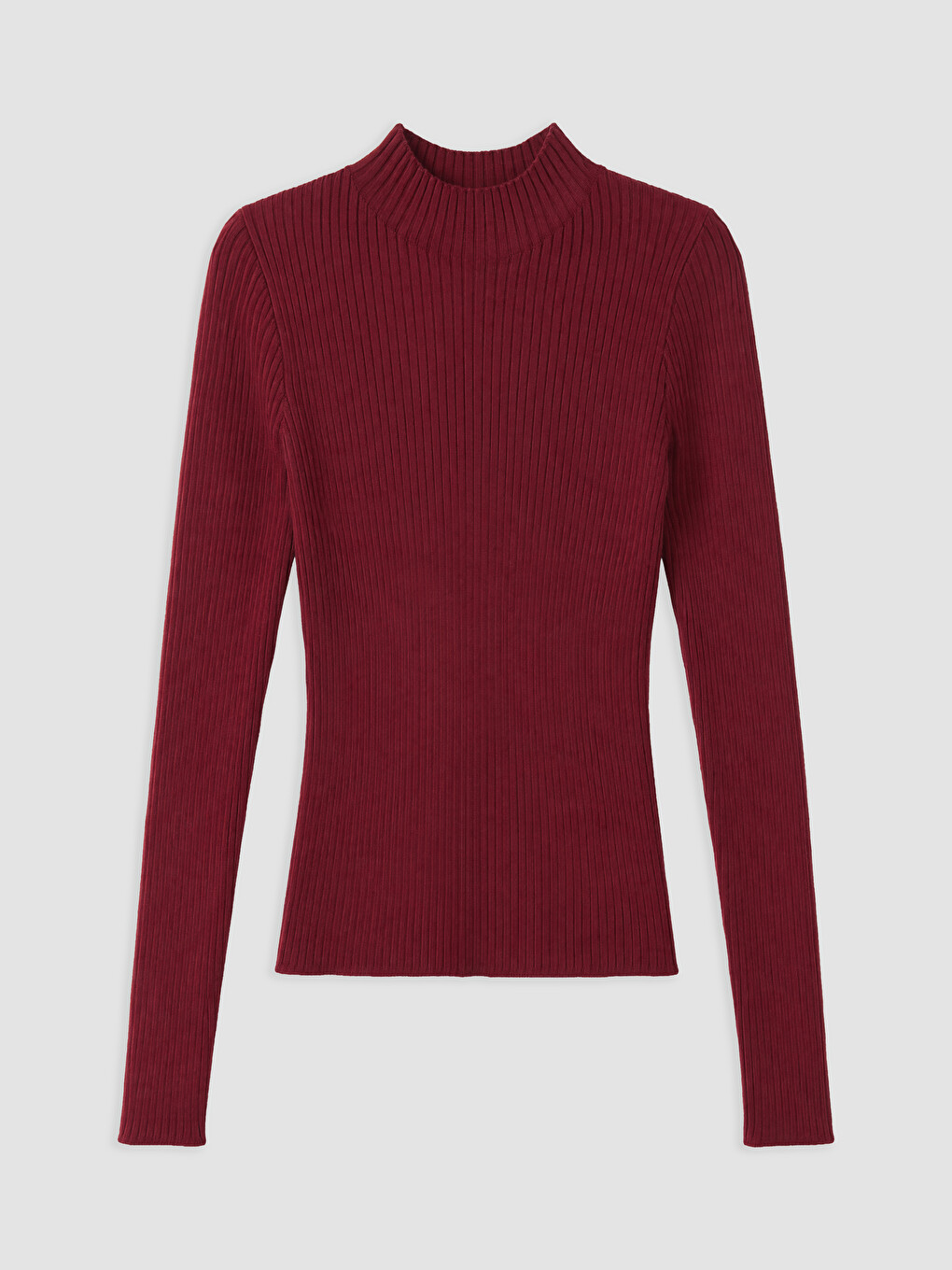 Mock Turtleneck Women's Knitwear Sweater-4