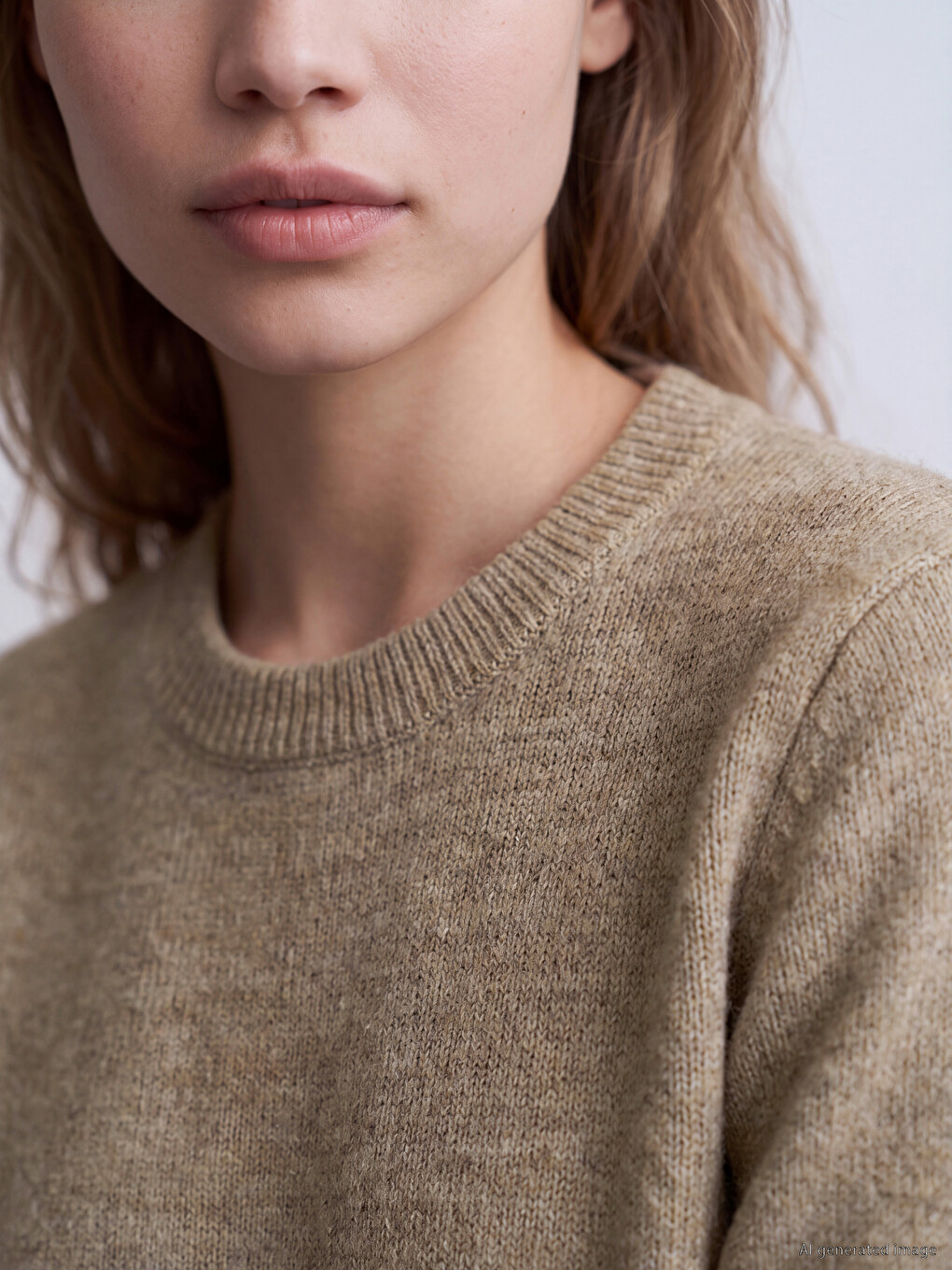 Short Sleeve Women's Knitwear Sweater-2
