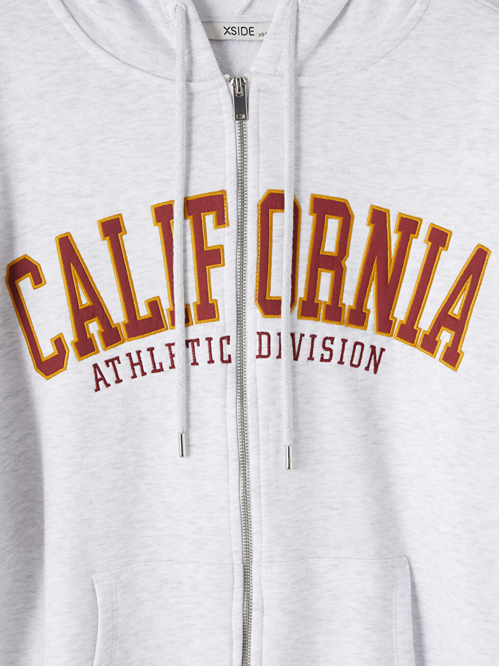 Hooded Oversize Women's Zip-up Sweatshirt-5